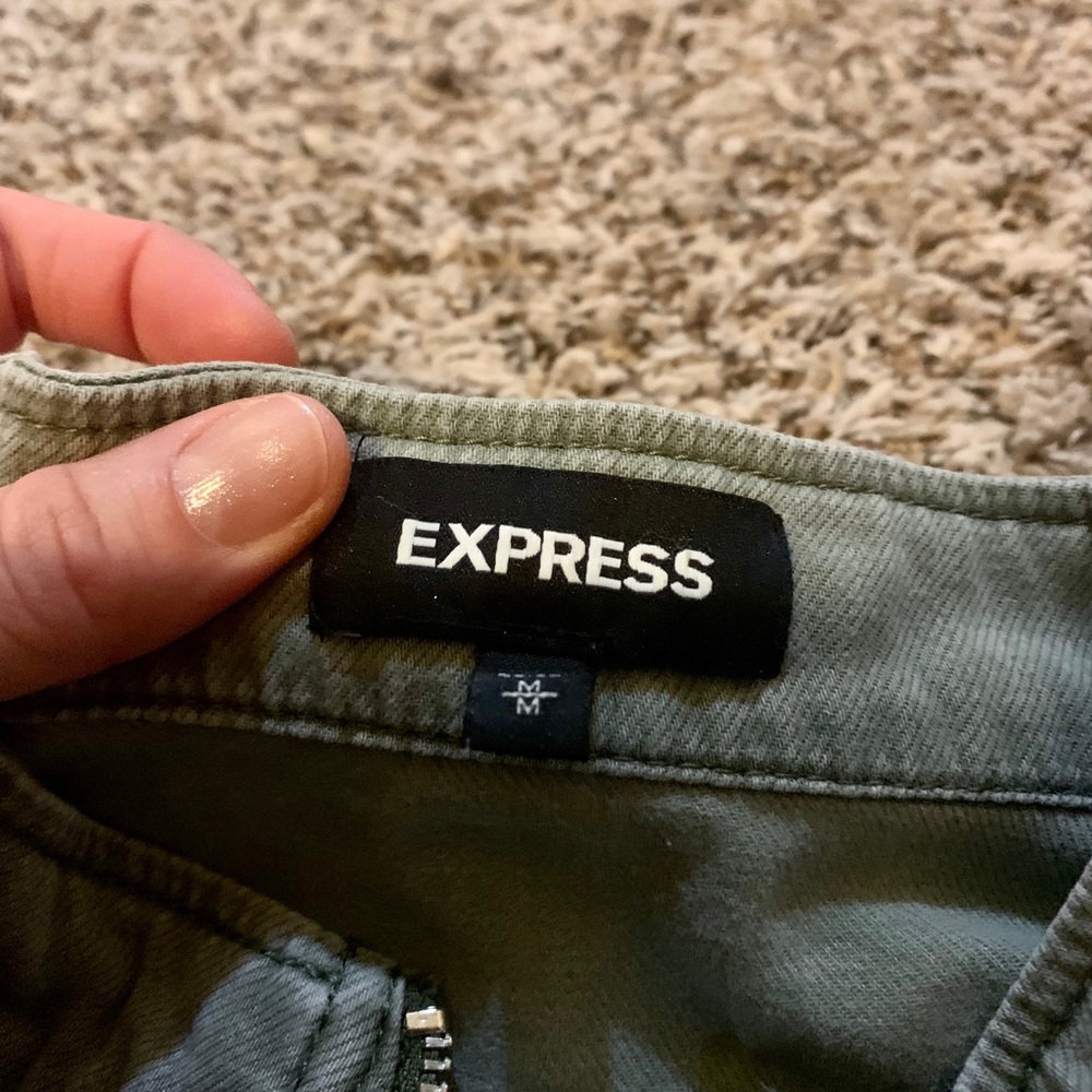 Express Army utility jacket! Size medium. - Picture 3 of 3